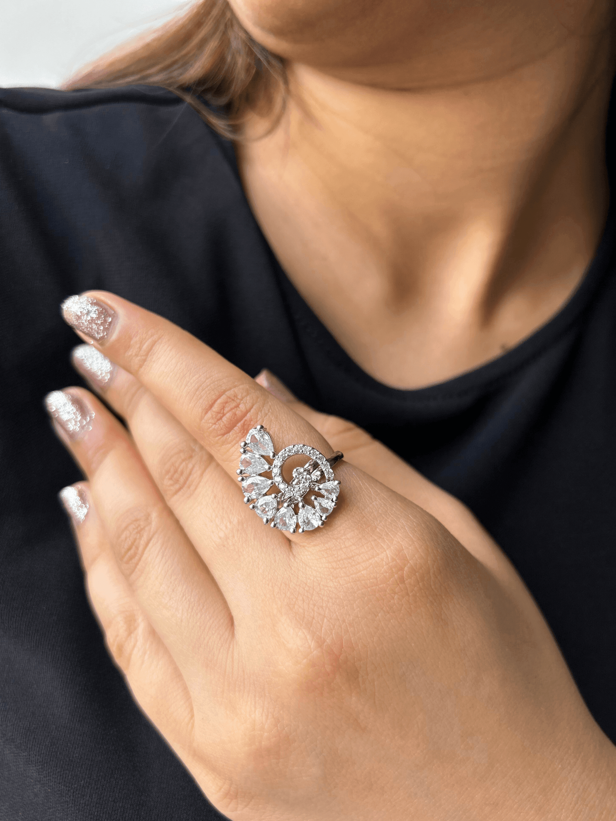 Catherine Adjustable Ring - Zeraki Jewels