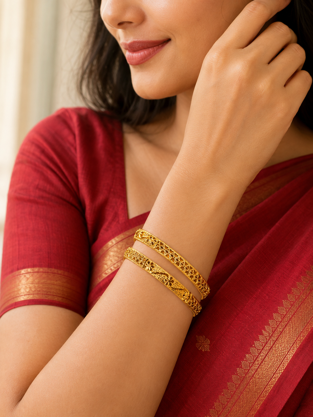 Vinita Bangle ( Set Of 2 )