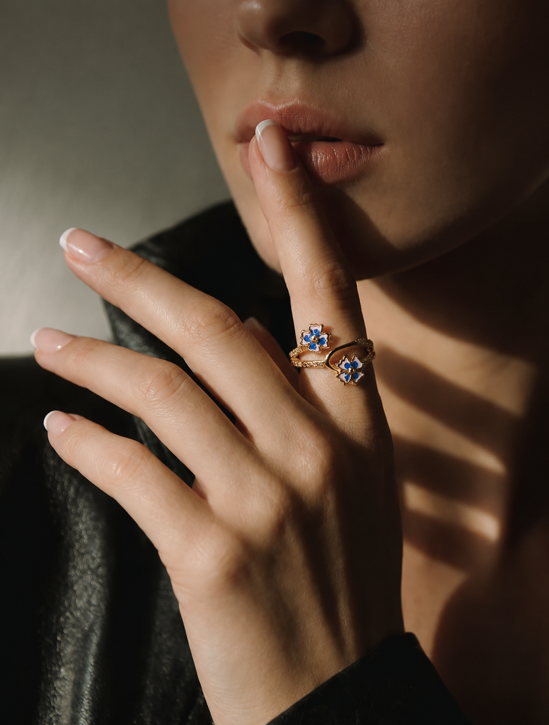 Blueberry Adjustable Ring