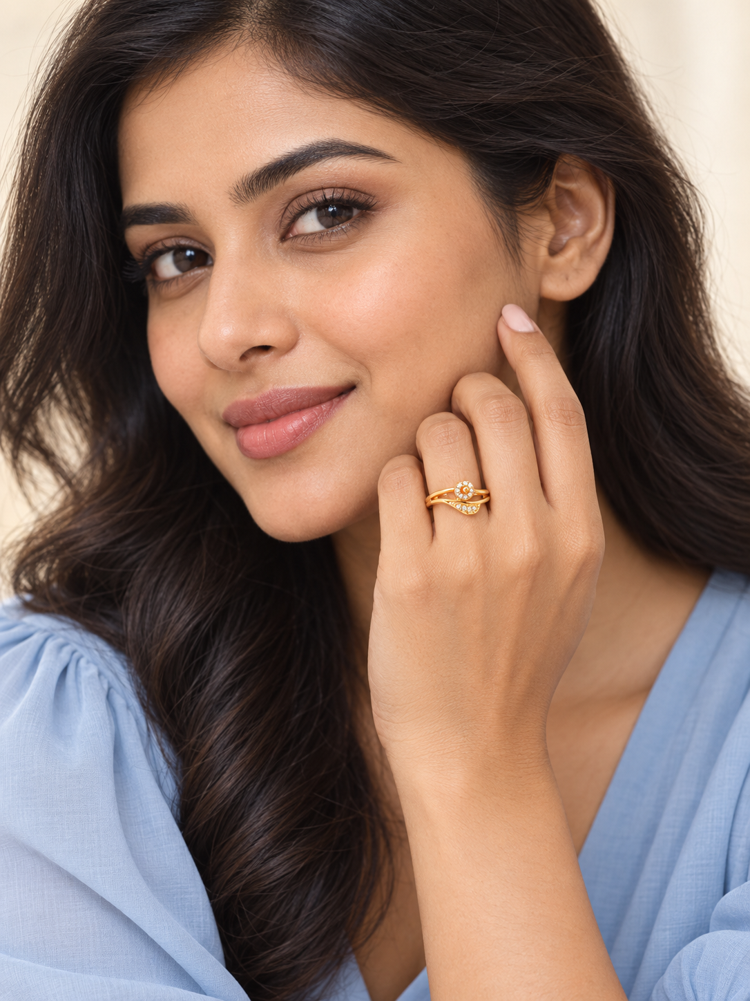 Amina Adjustable Ring