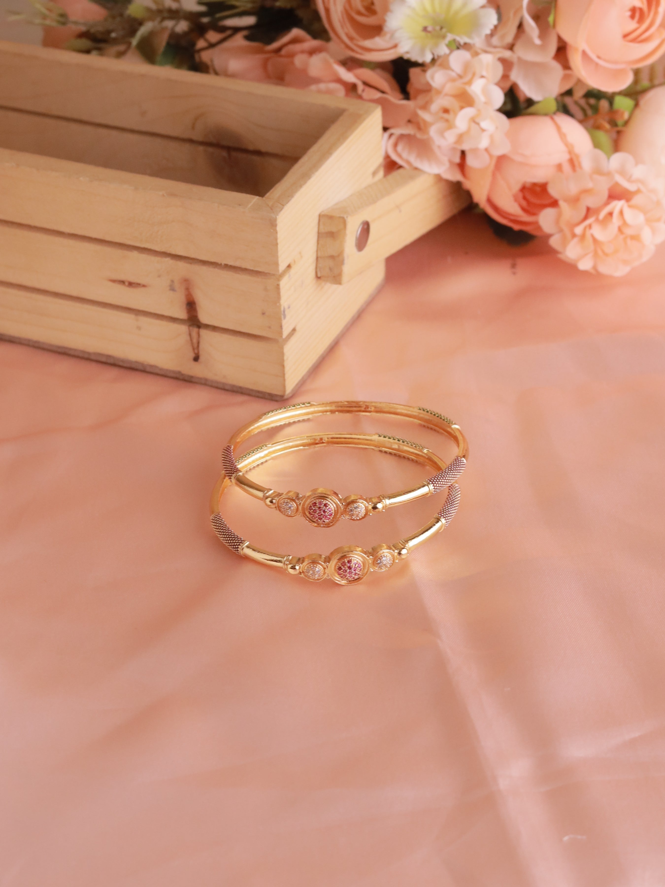 Geetika Bangle.  (Set of 2)