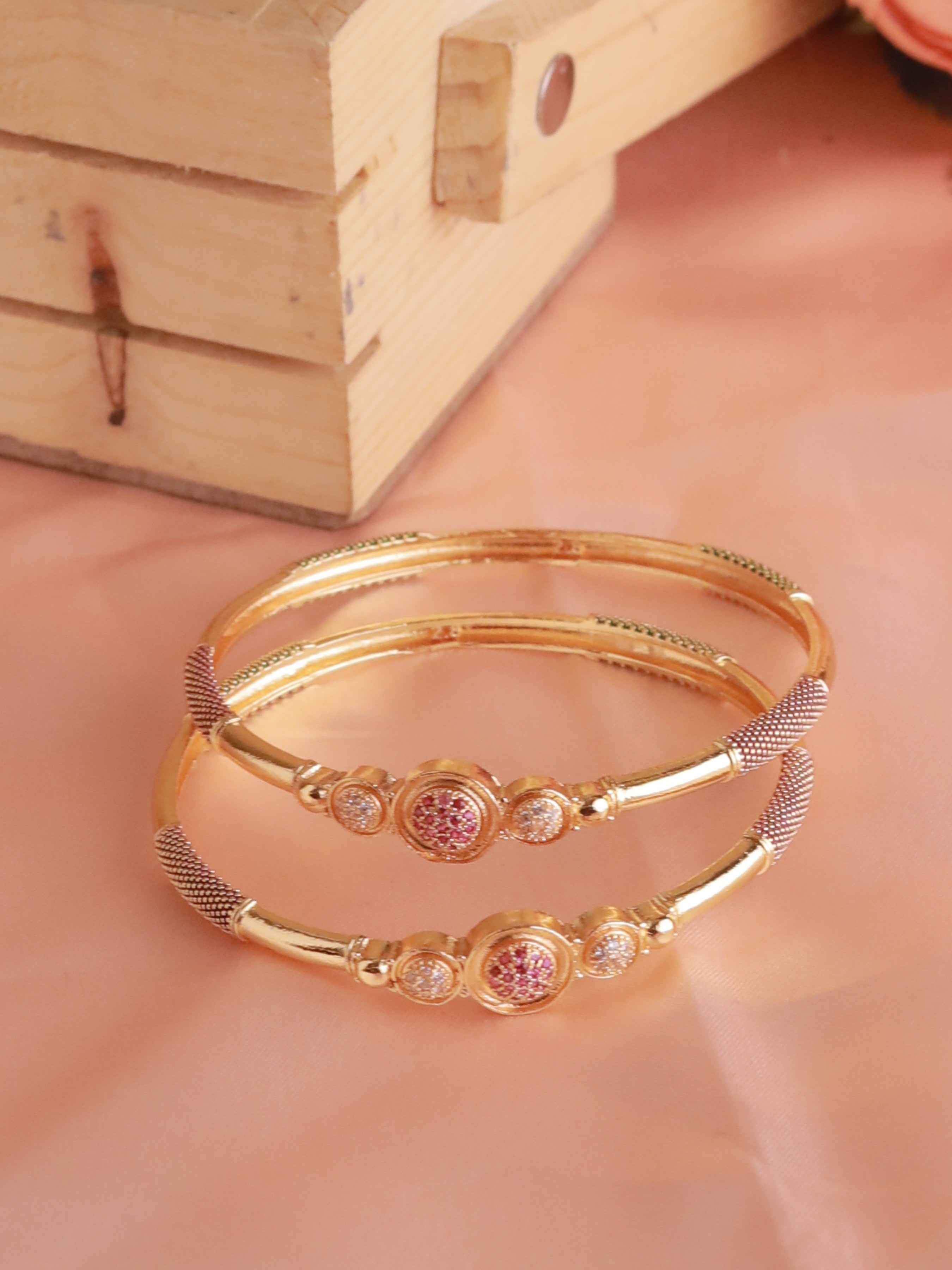 Geetika Bangle.  (Set of 2)