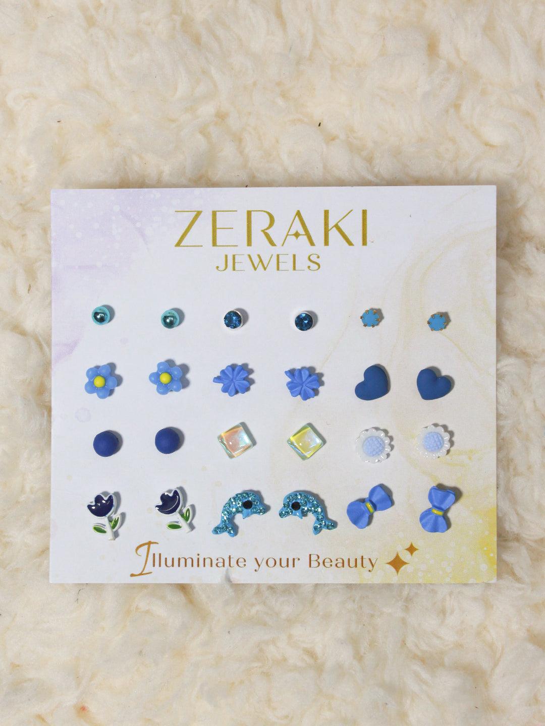 Whimsical Whispers Earrings Combo - Zeraki Jewels 