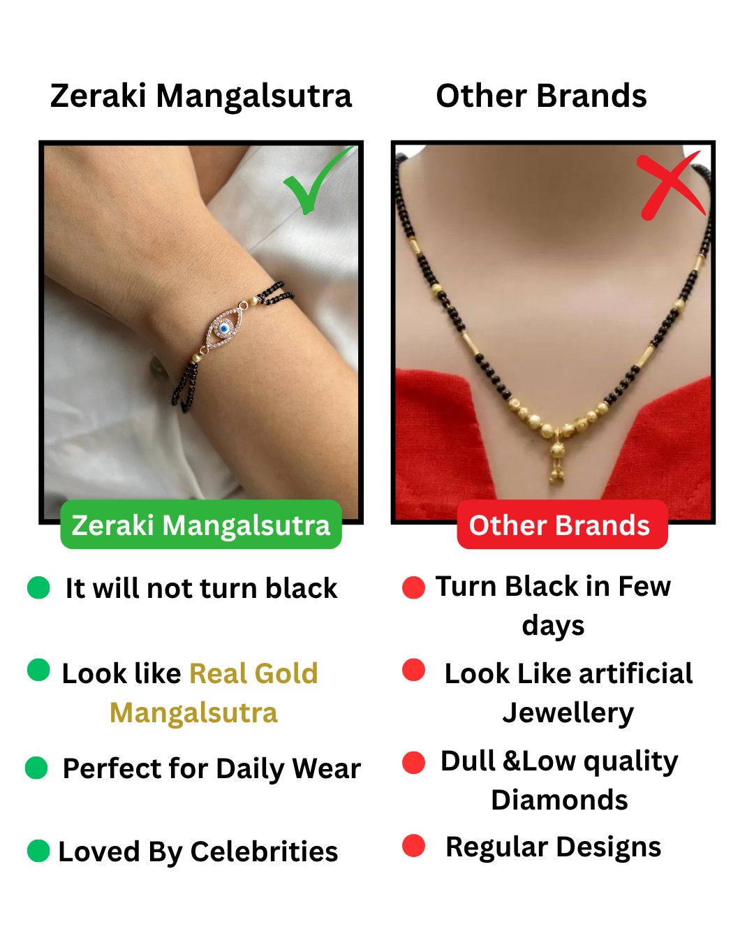 Evil Eye Mangalsutra Bracelet