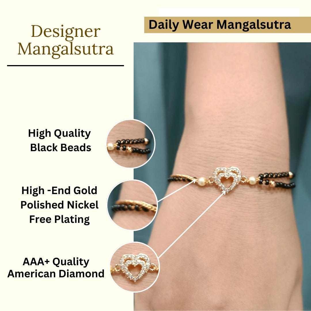 Bella Mangalsutra Bracelet