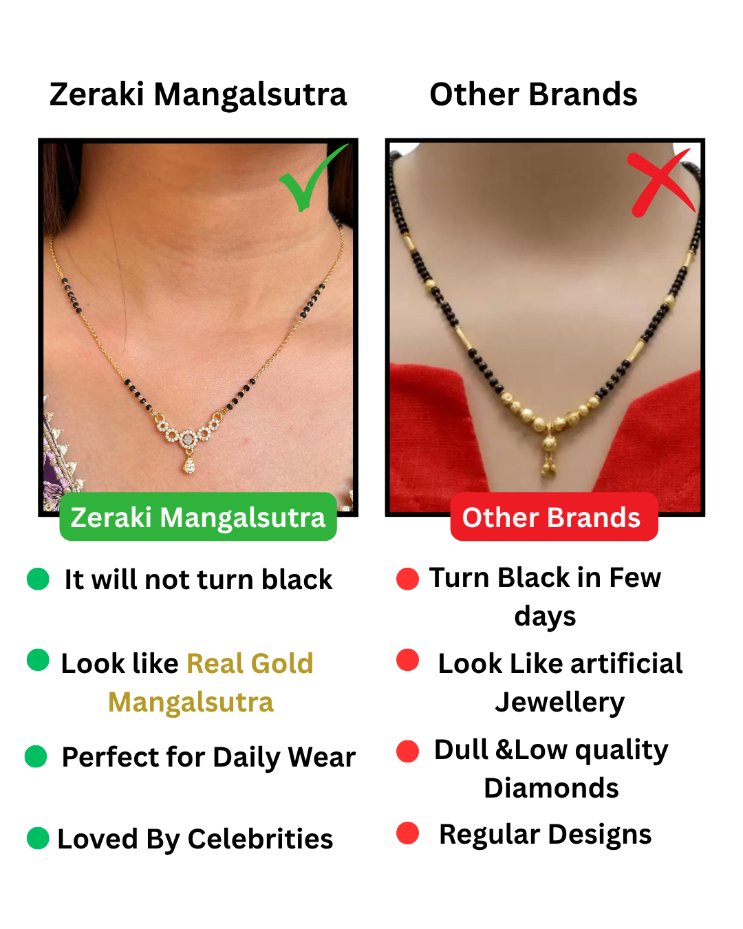 Rihanna Gold Mangalsutra