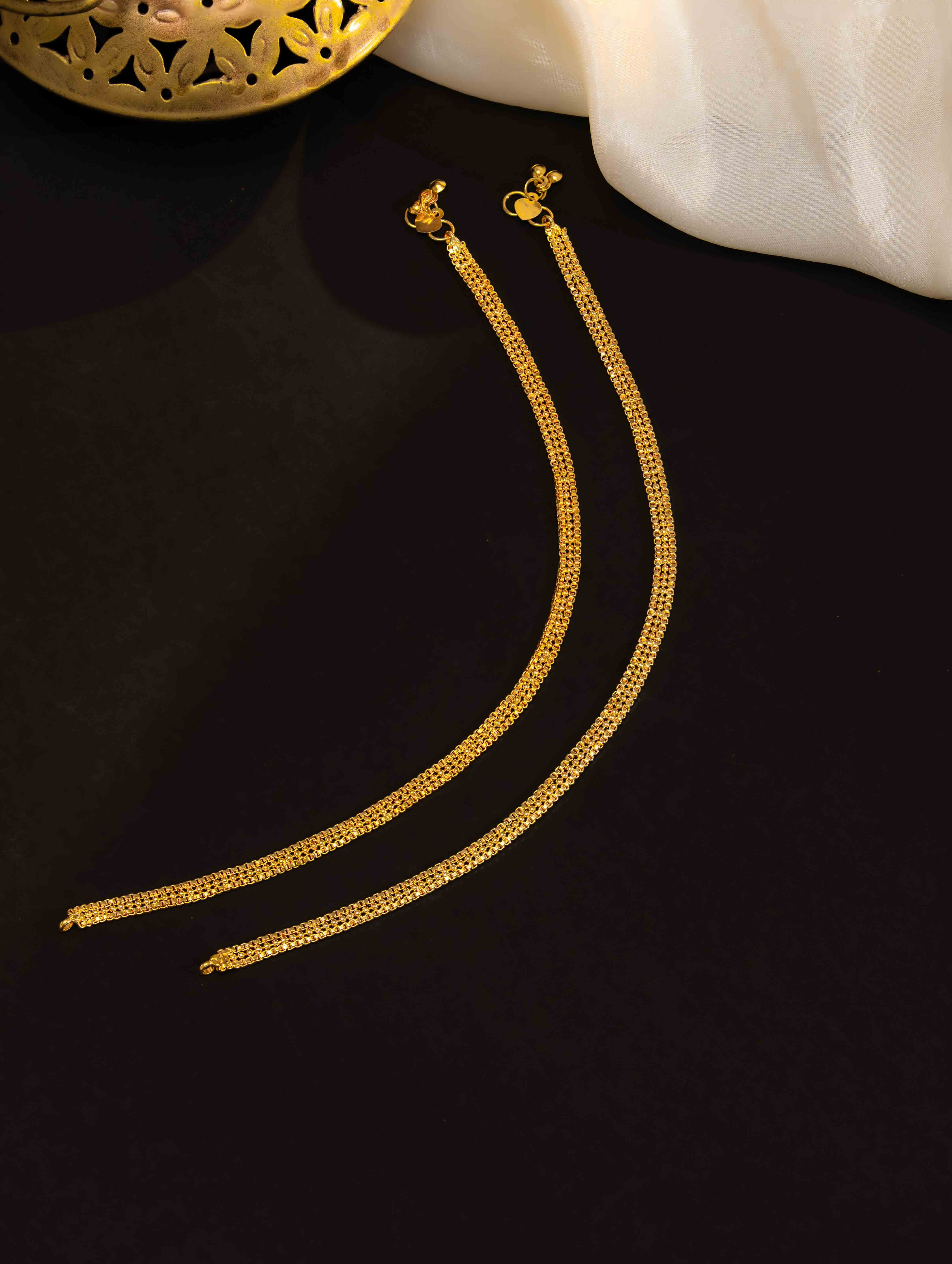 Heer Gold Payal. ( Set of 2)