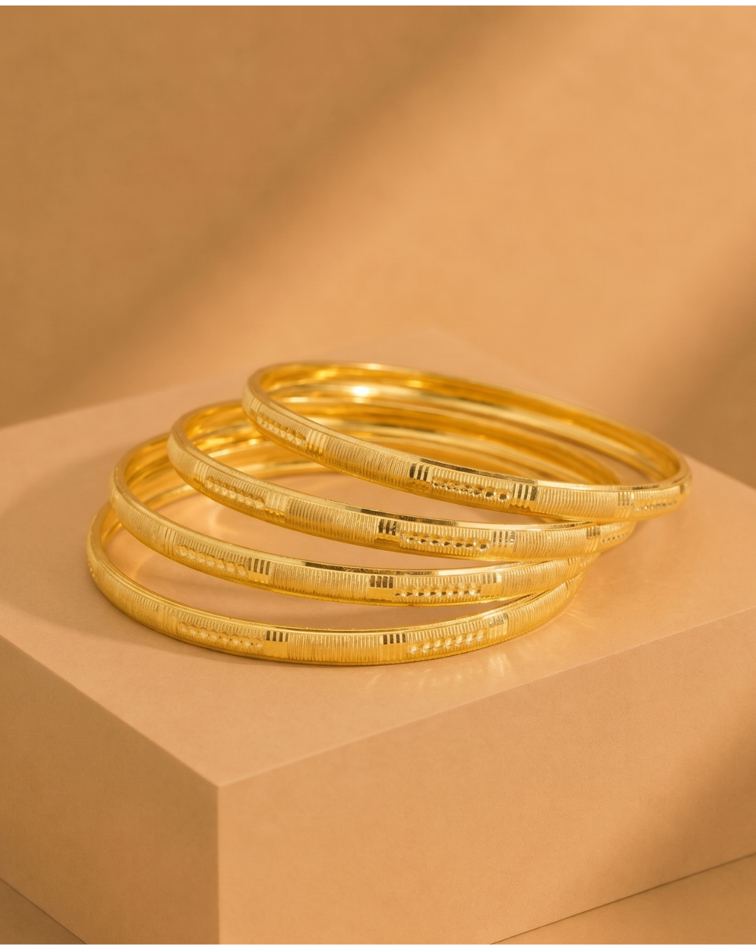 Chandani Bangle.  ( Set of 4)