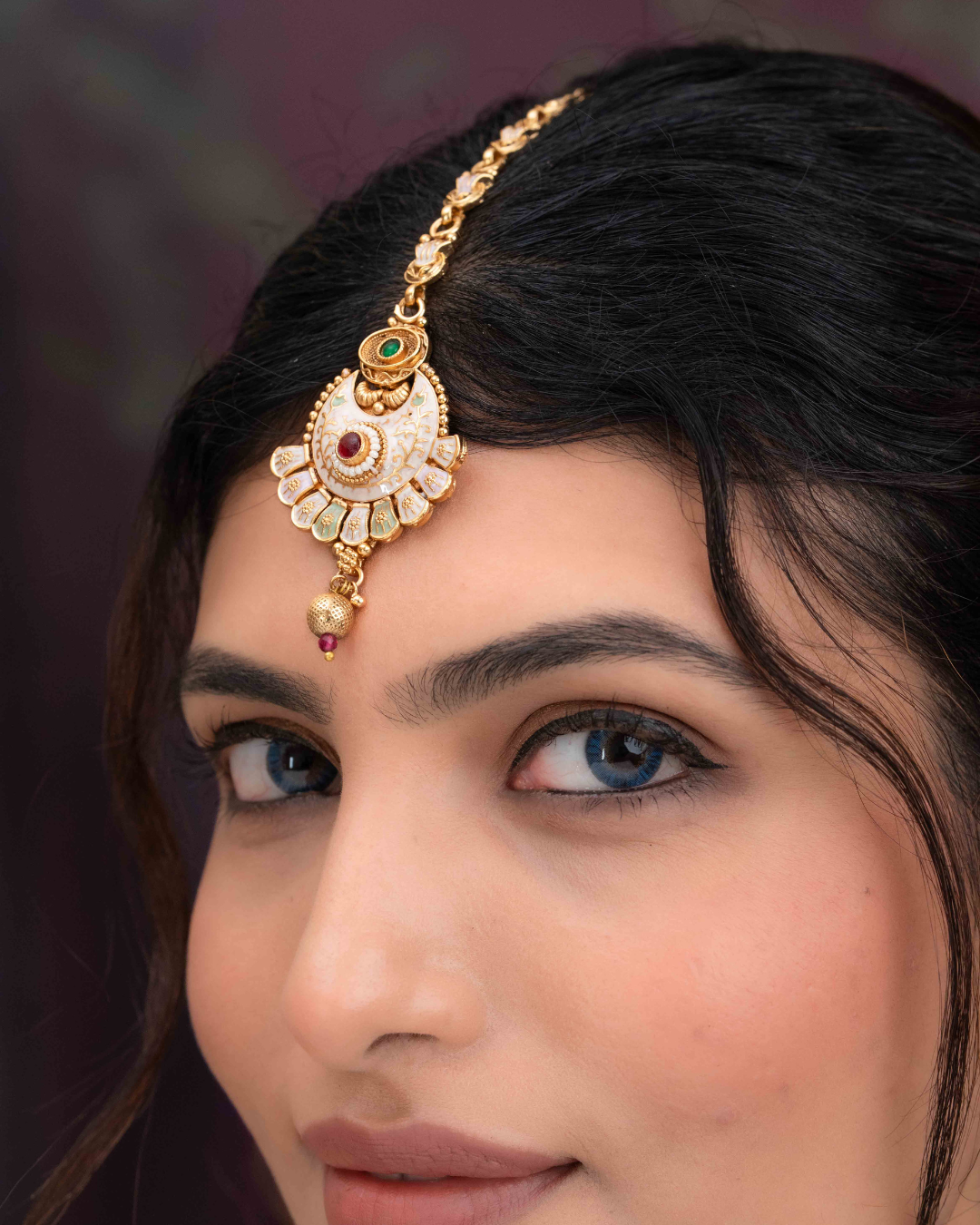 Rajratan Maang Tikka