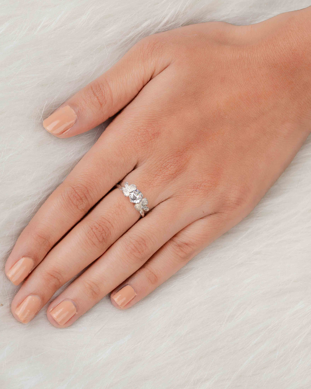 Beloved Wings Adjustable Ring