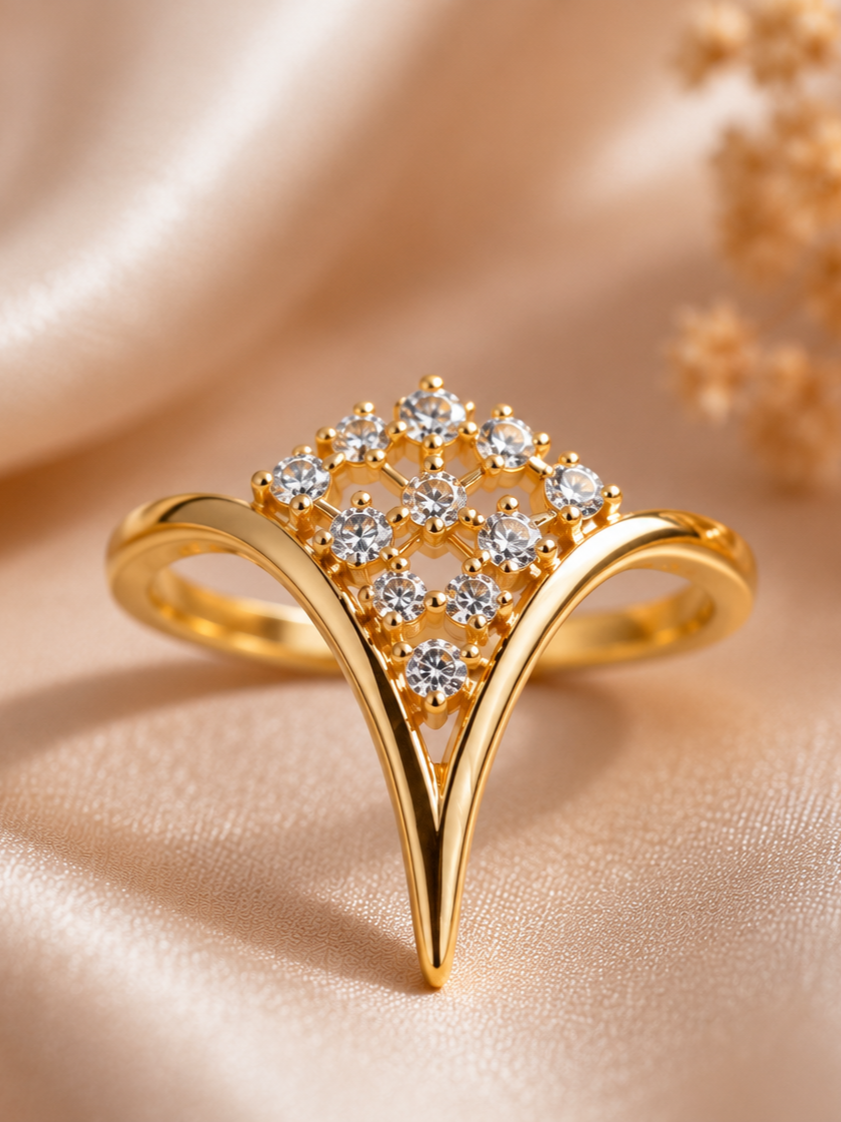 Feather Adjustable Ring