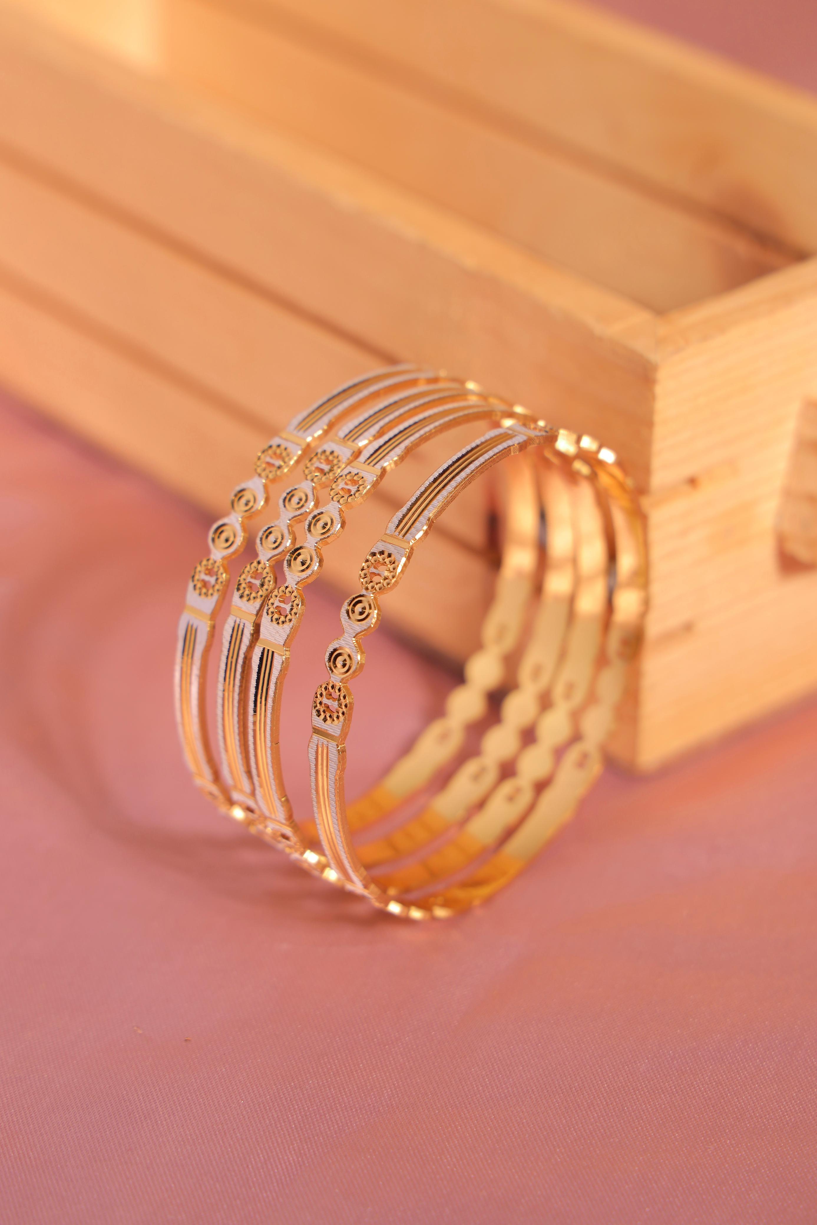 Darshini Designer Bangle.  ( Set of 4)