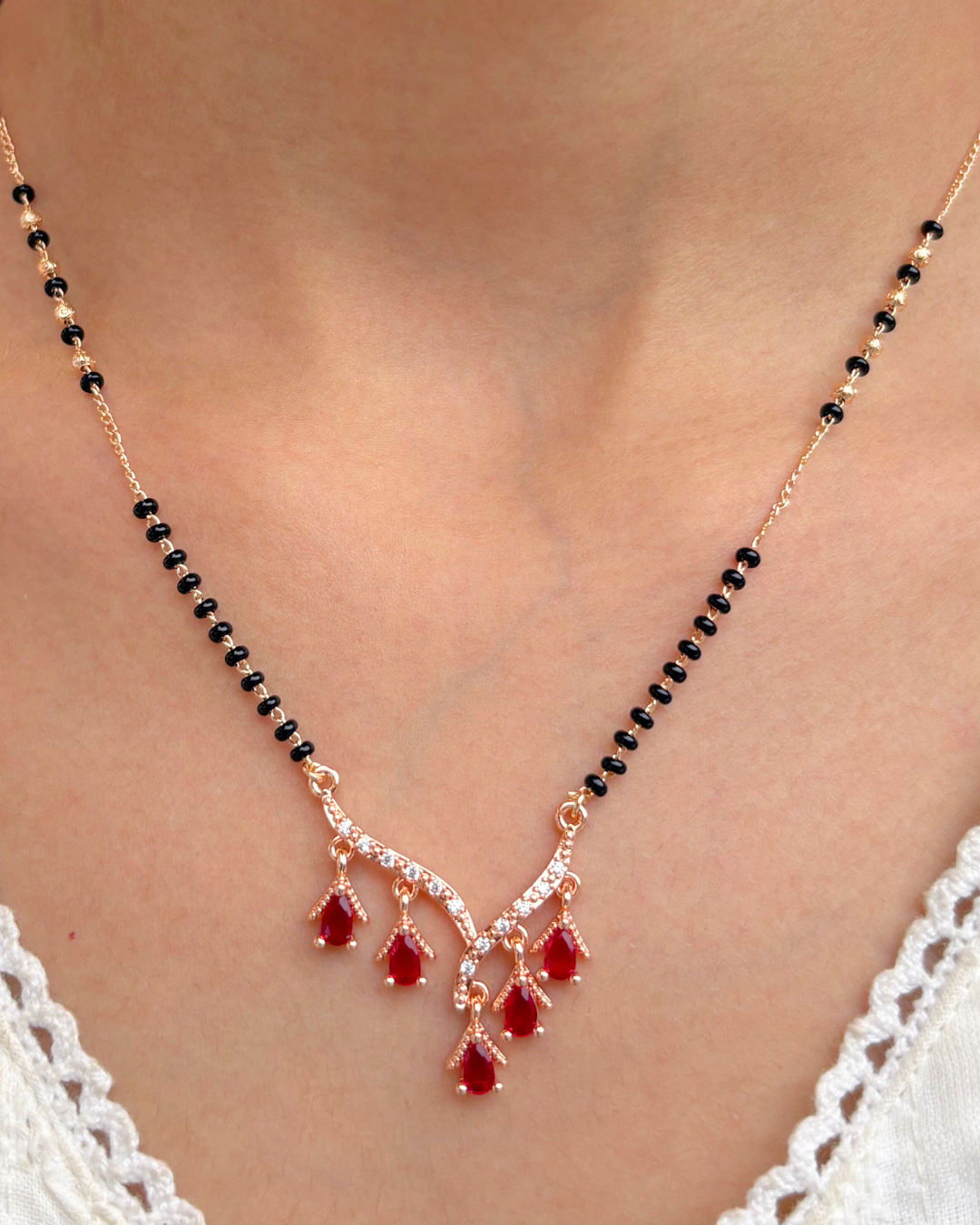 Maitri Mangalsutra Red