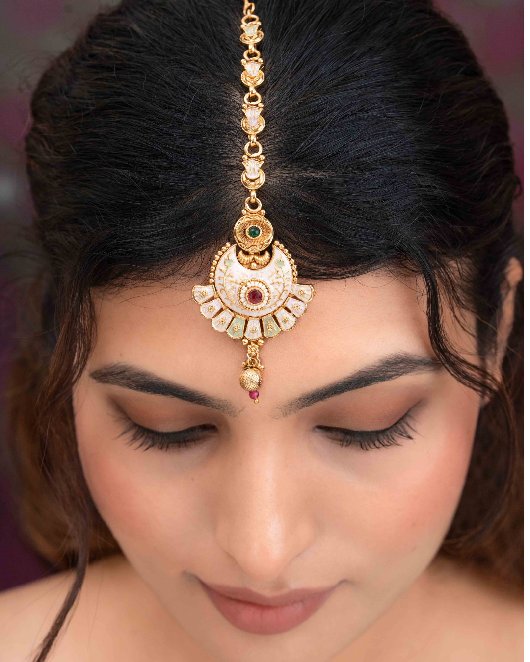 Rajratan Maang Tikka