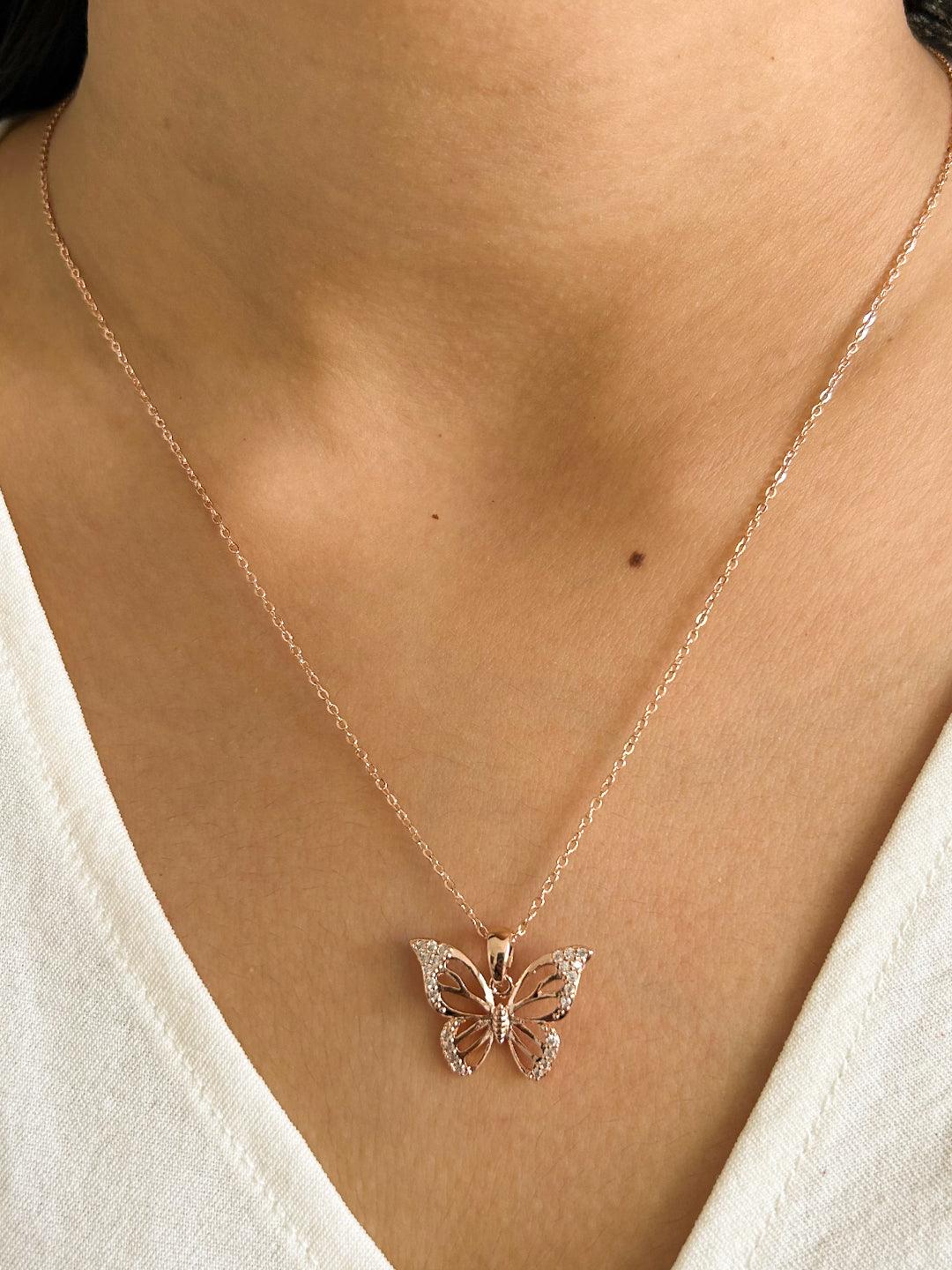 Monarch Butterfly Pendant - Zerakijewels