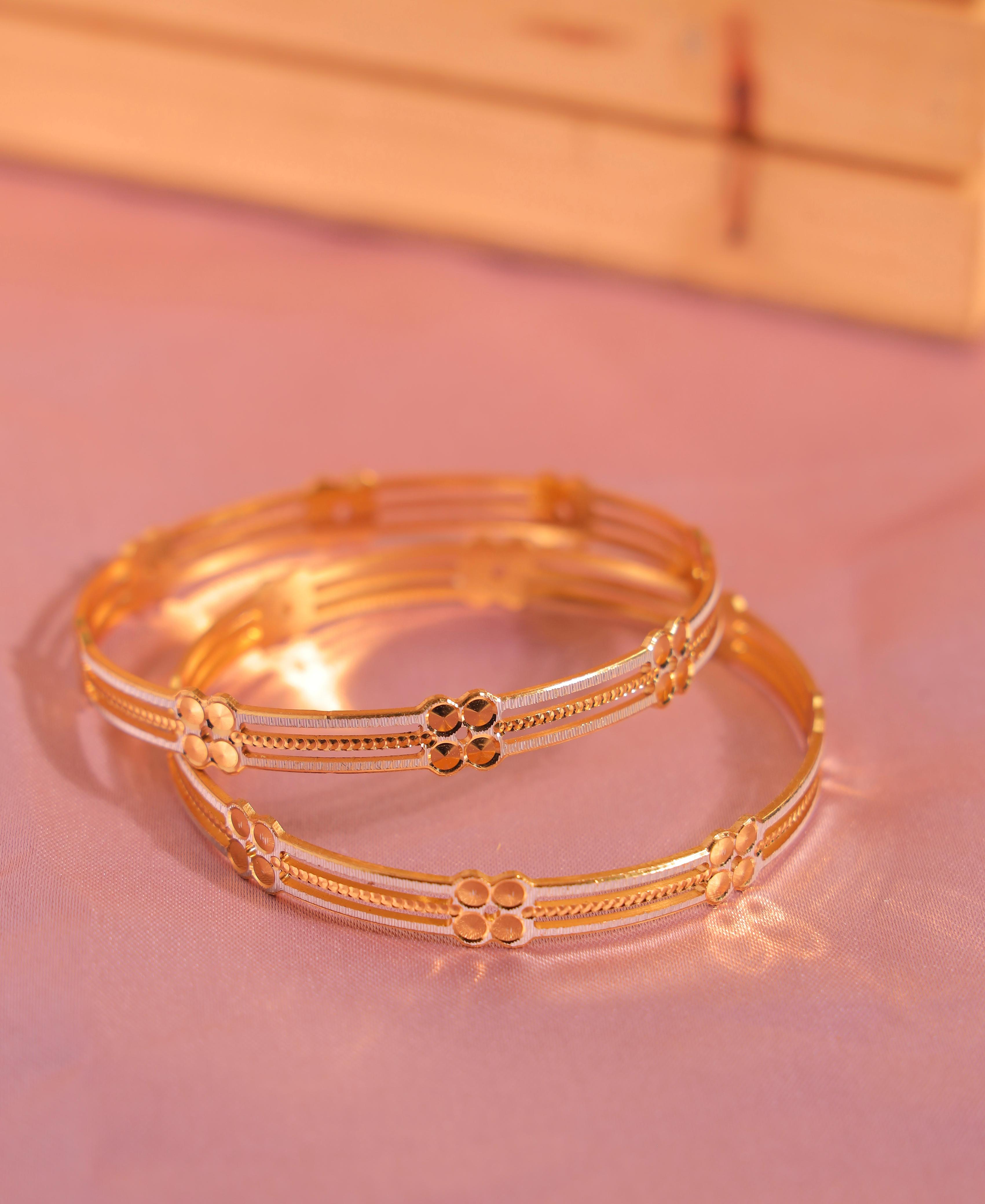 Shikha Designer Bangle.  ( Set of 2)