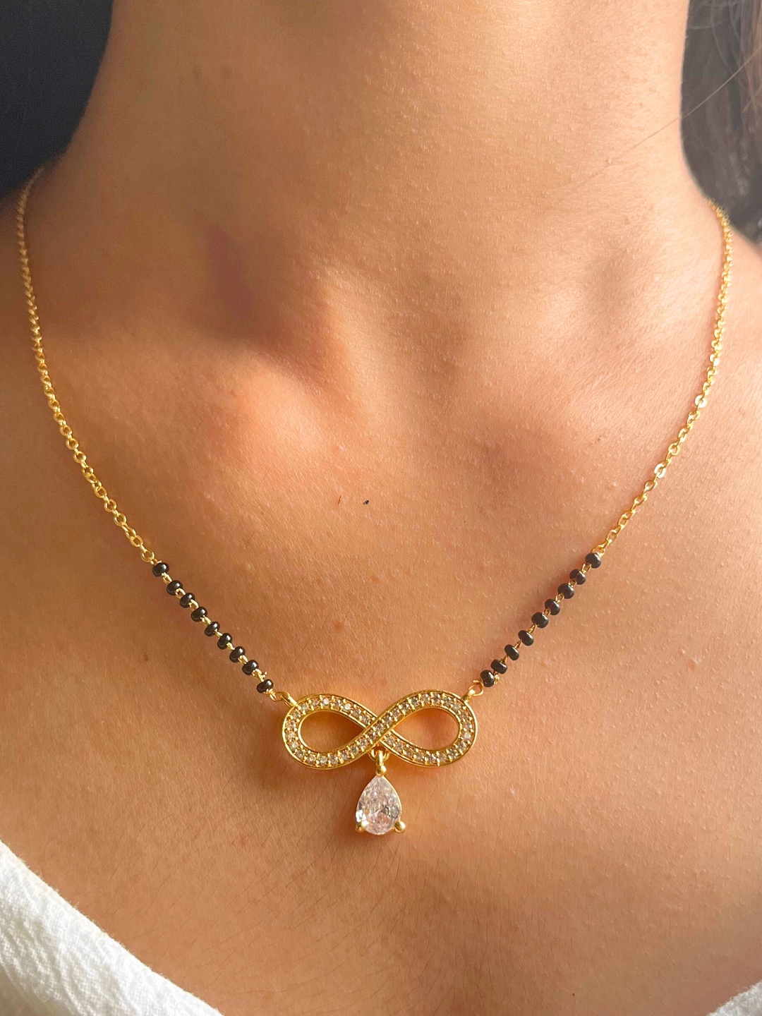 Diamond Infinity Mangalsutra