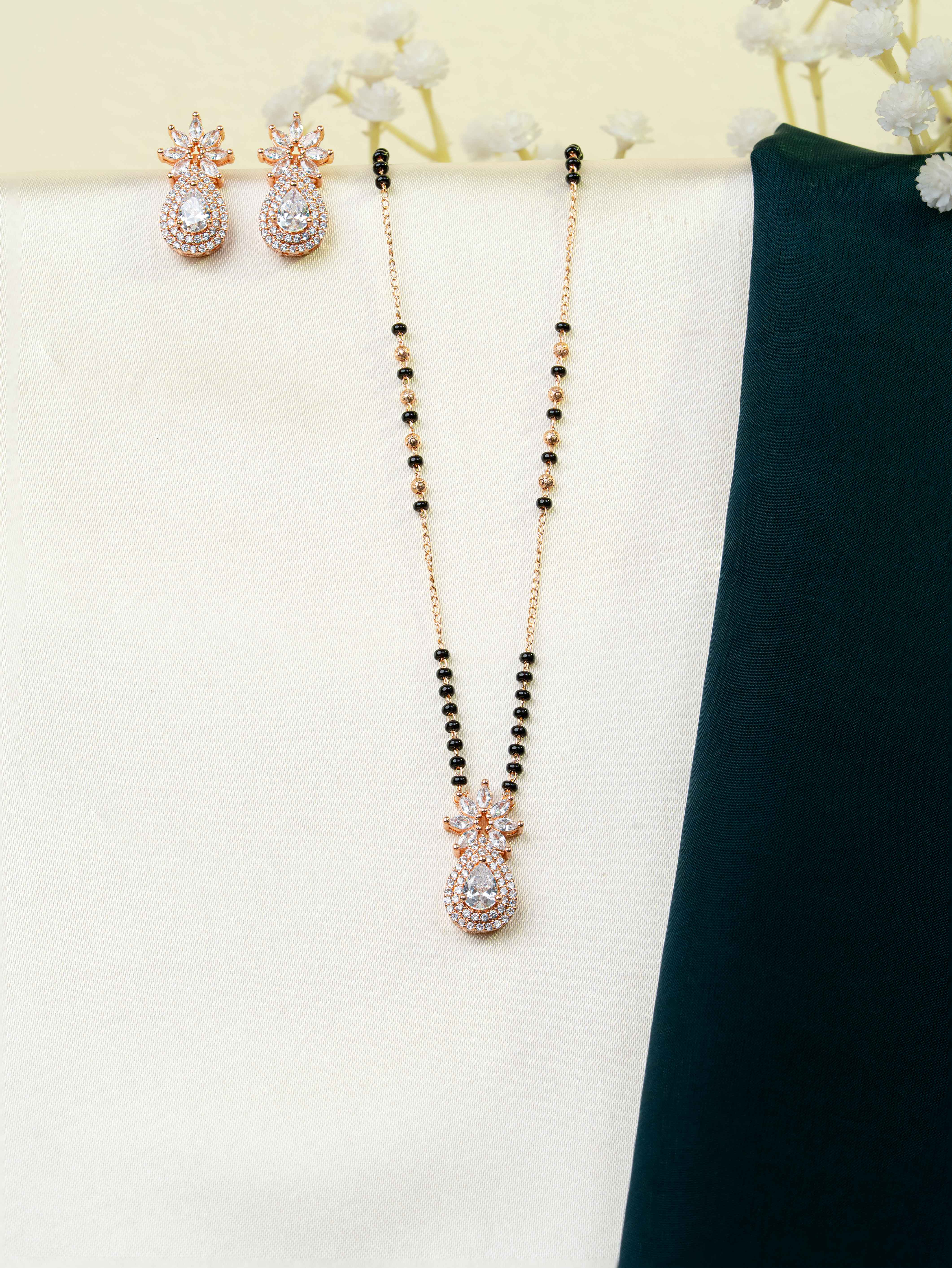 Niral Mangalsutra with Earrings