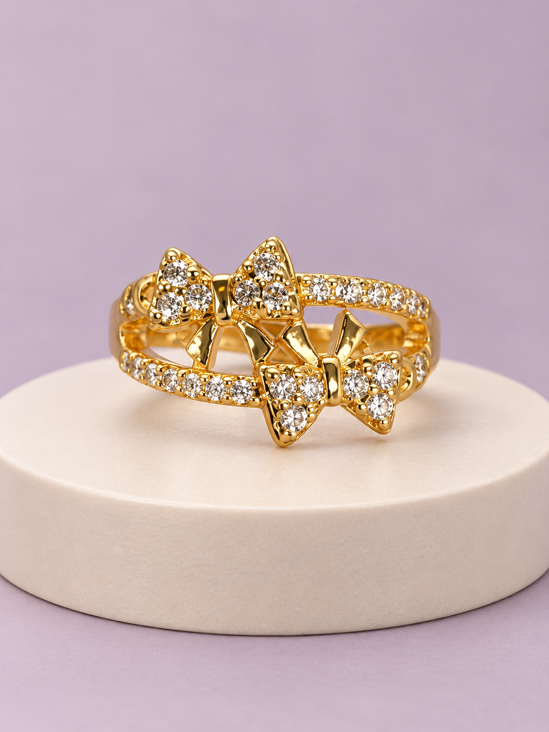 Coral Adjustable Ring