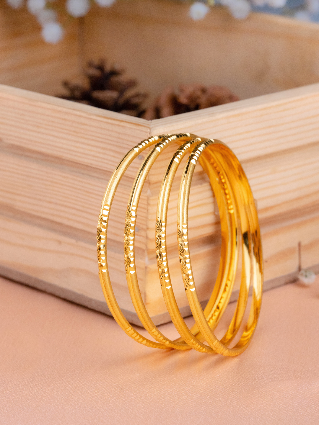 Ruchi Bangle.  (Set of 4 )