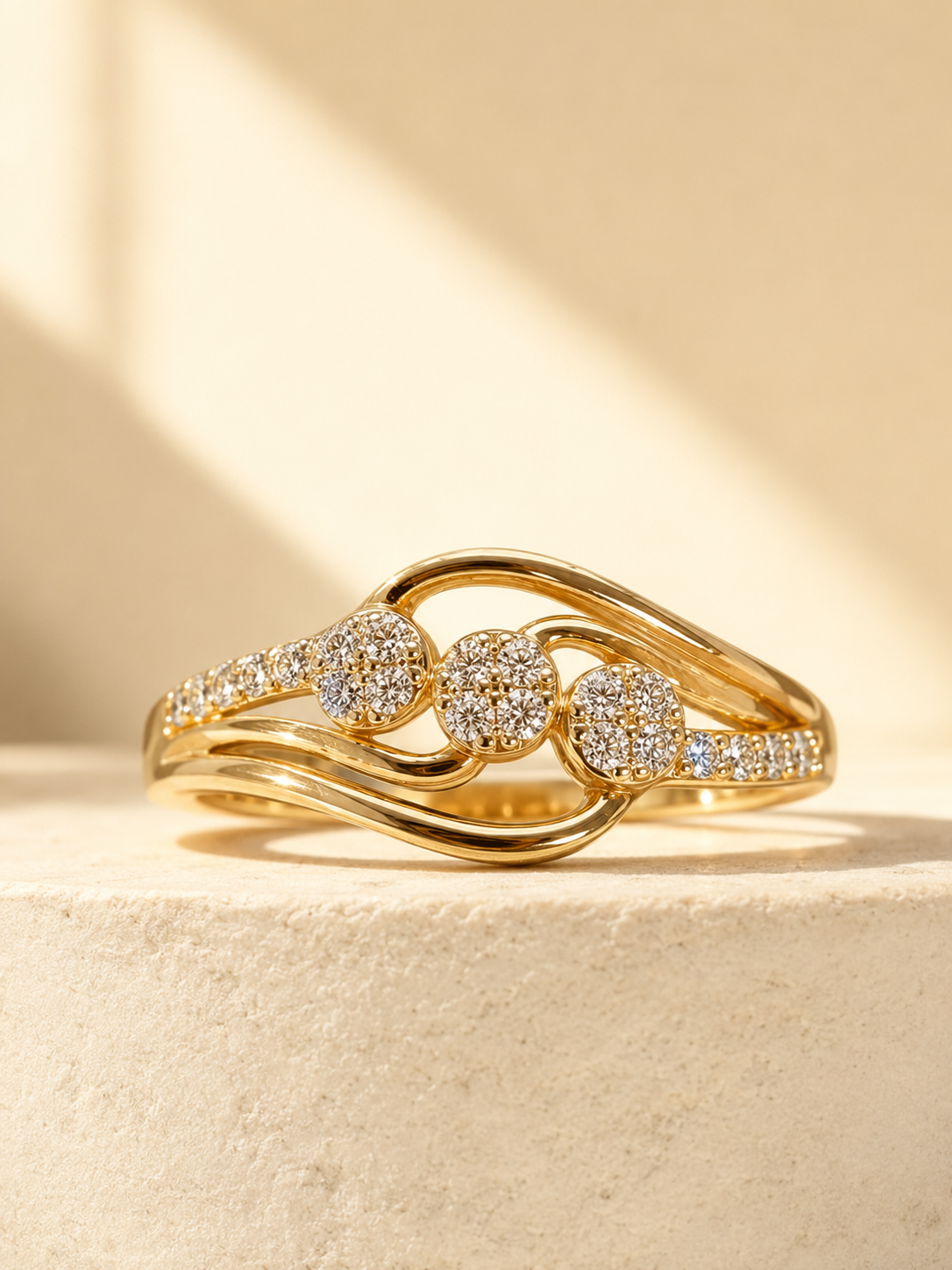 Trinity Adjustable Ring