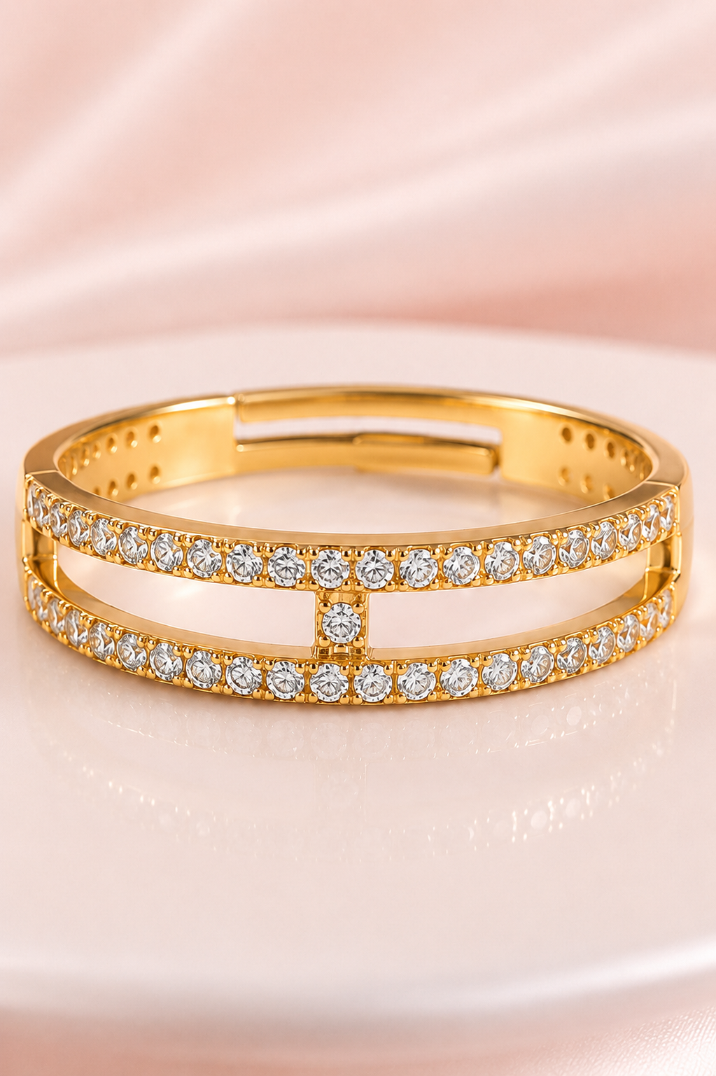 Frostvine Adjustable Ring