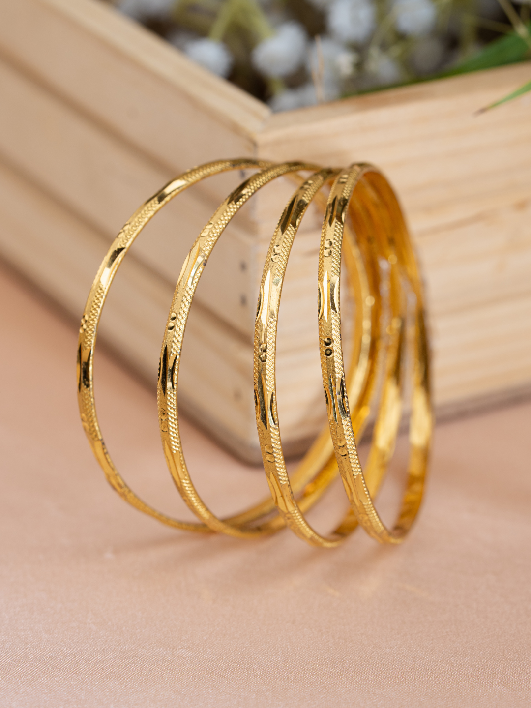 Rishika Bangle. ( Set of 4)