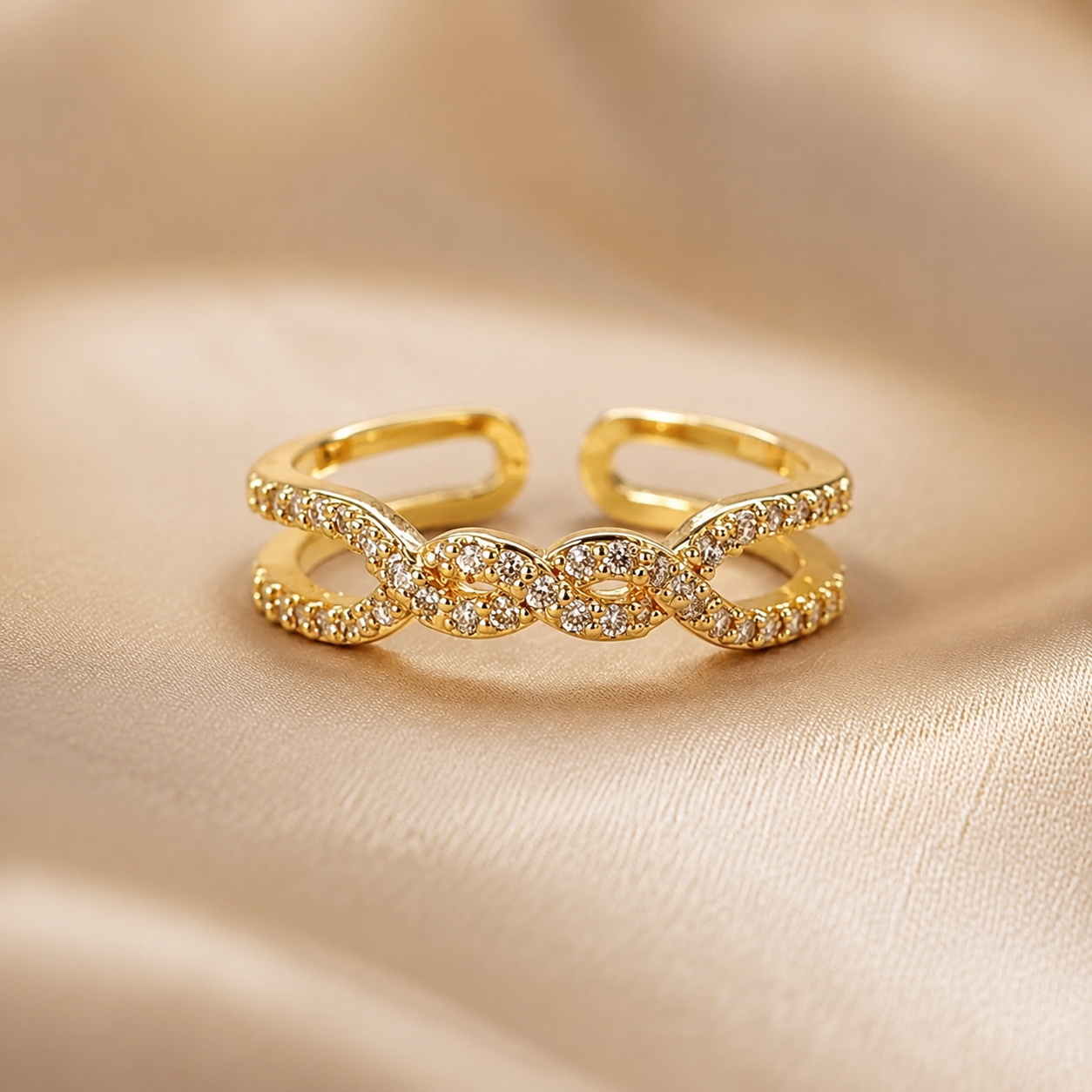 Sleek Adjustable Ring
