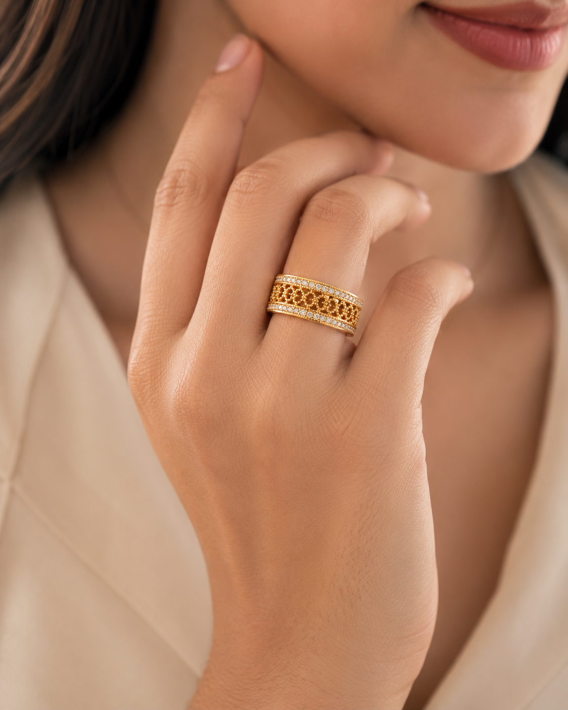 Dome Adjustable Ring