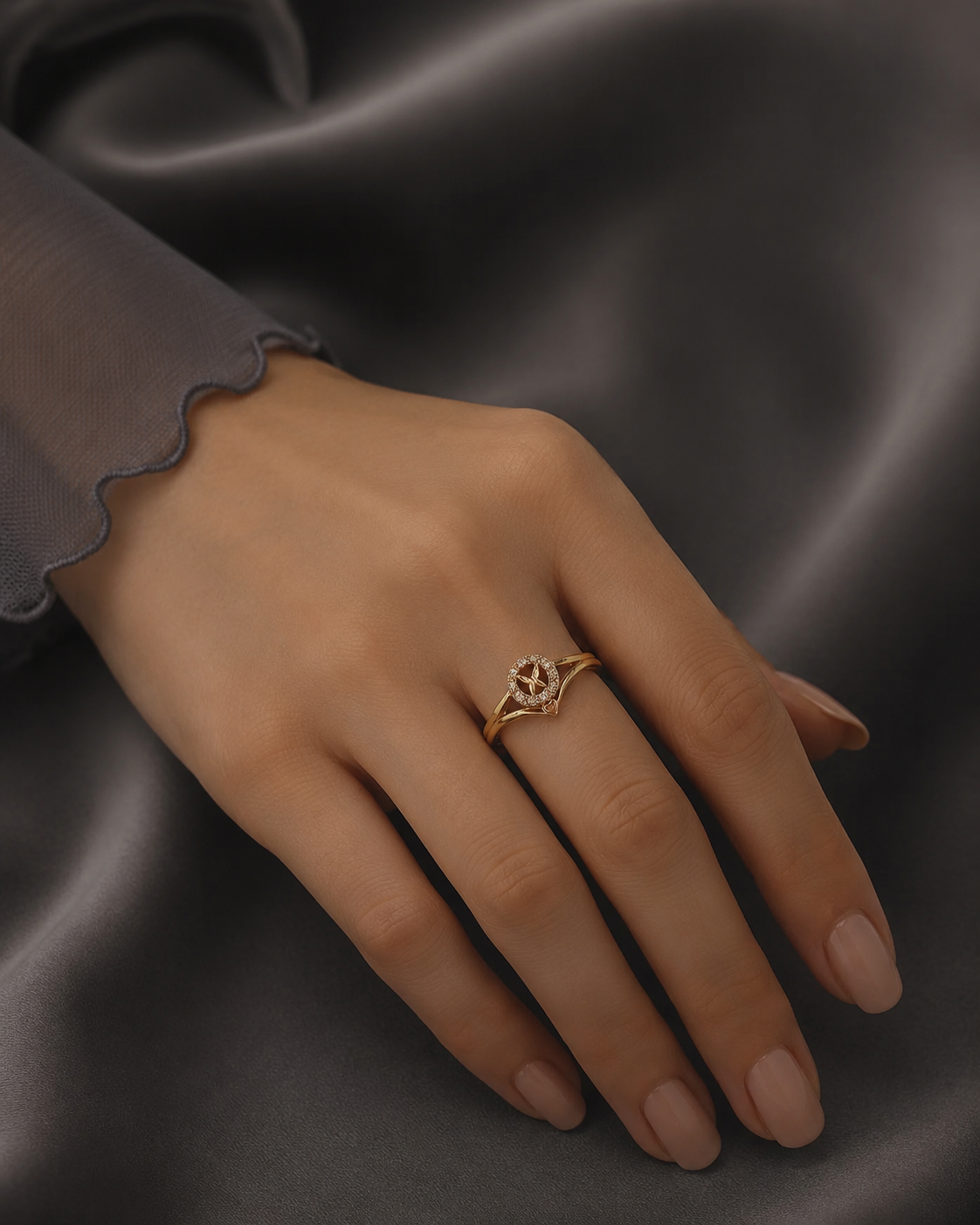 Riona Adjustable Ring