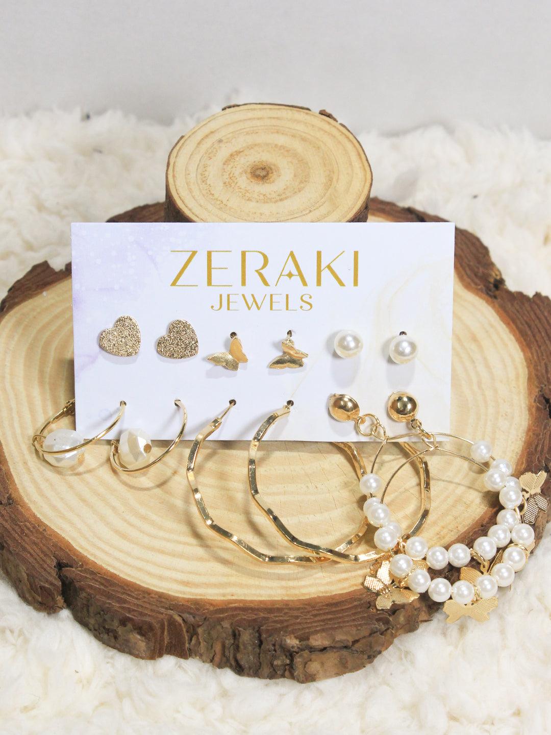 Sizzle & Spark Earrings Combo - Zerakijewels
