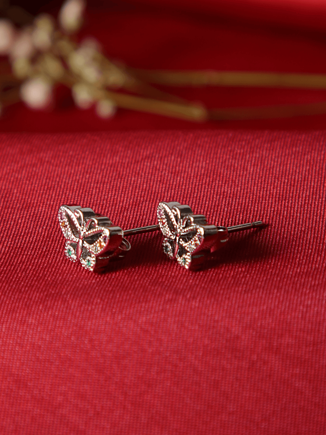 Miniature Butterfly Studs - Zerakijewels