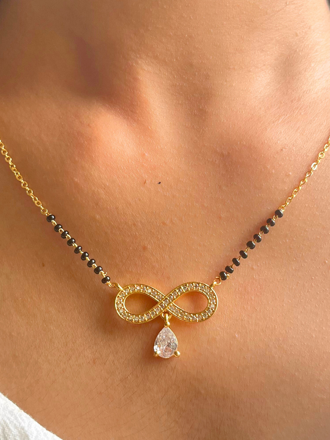 Diamond Infinity Mangalsutra