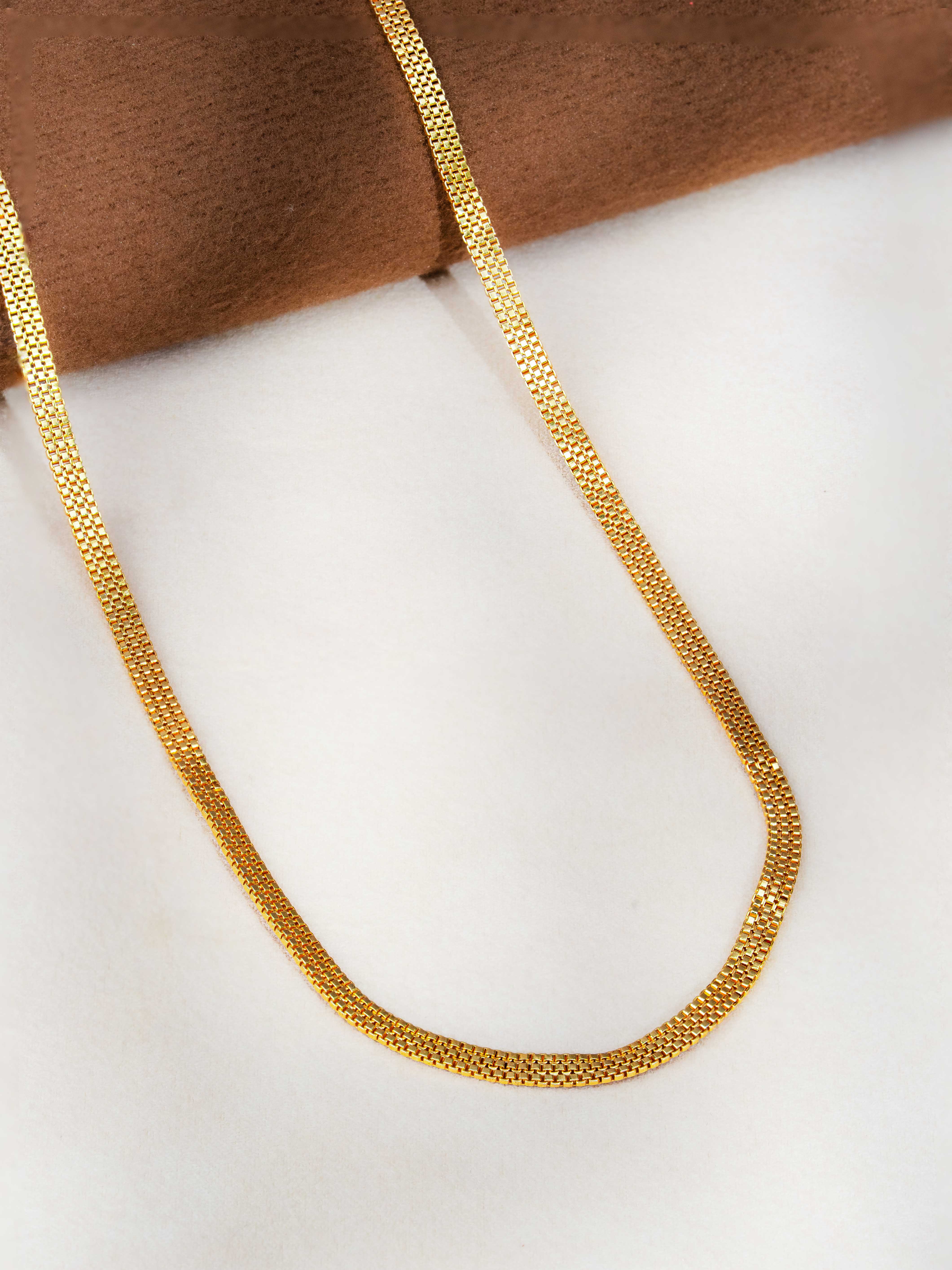 Three Layer Gold Chain