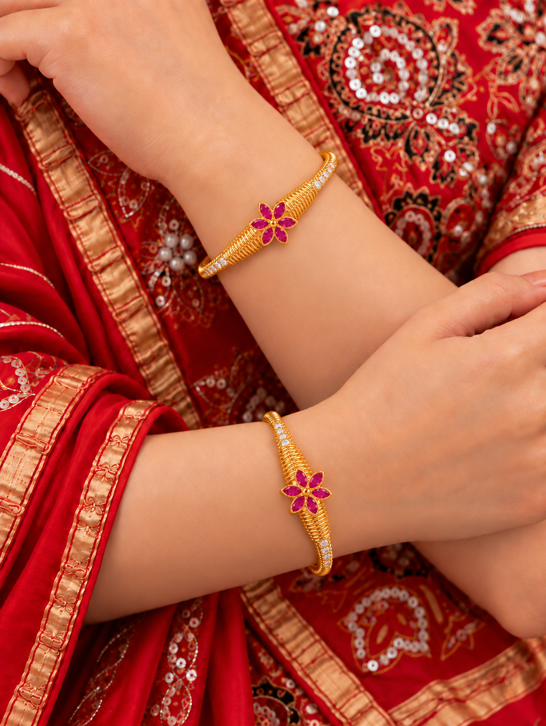 Meenakshi Bangle ( Set of 2 )