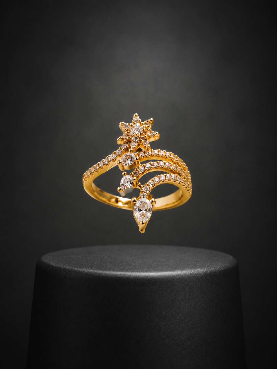 Arrows Adjustable Ring