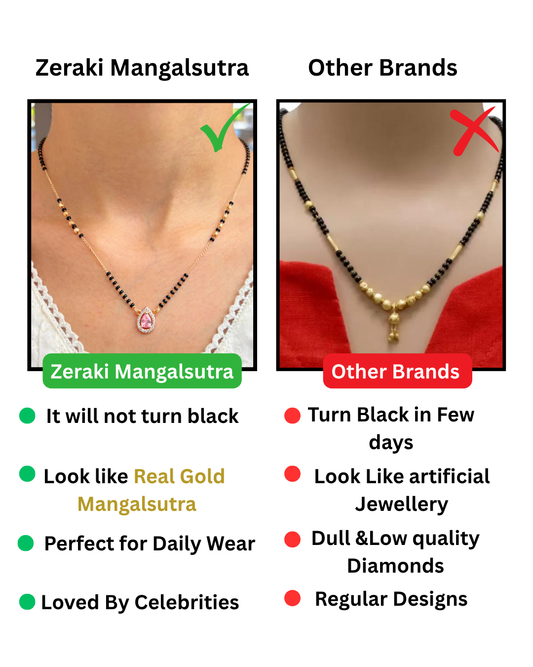 Nayra Pink Mangalsutra