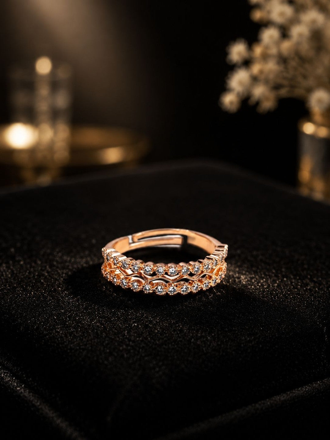 Veil Adjustable Ring