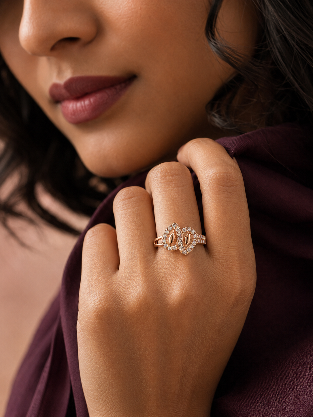 Nia Adjustable Ring