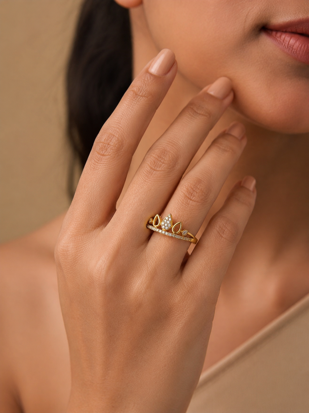 Naisha Adjustable Ring