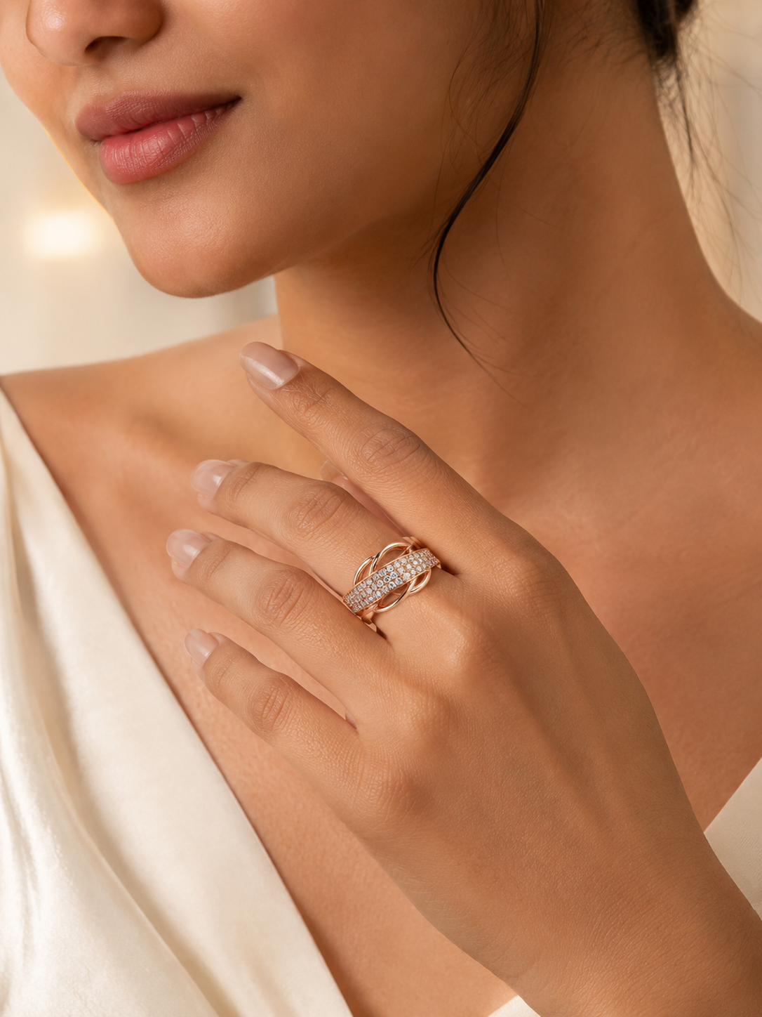 Shreya Adjustable Ring