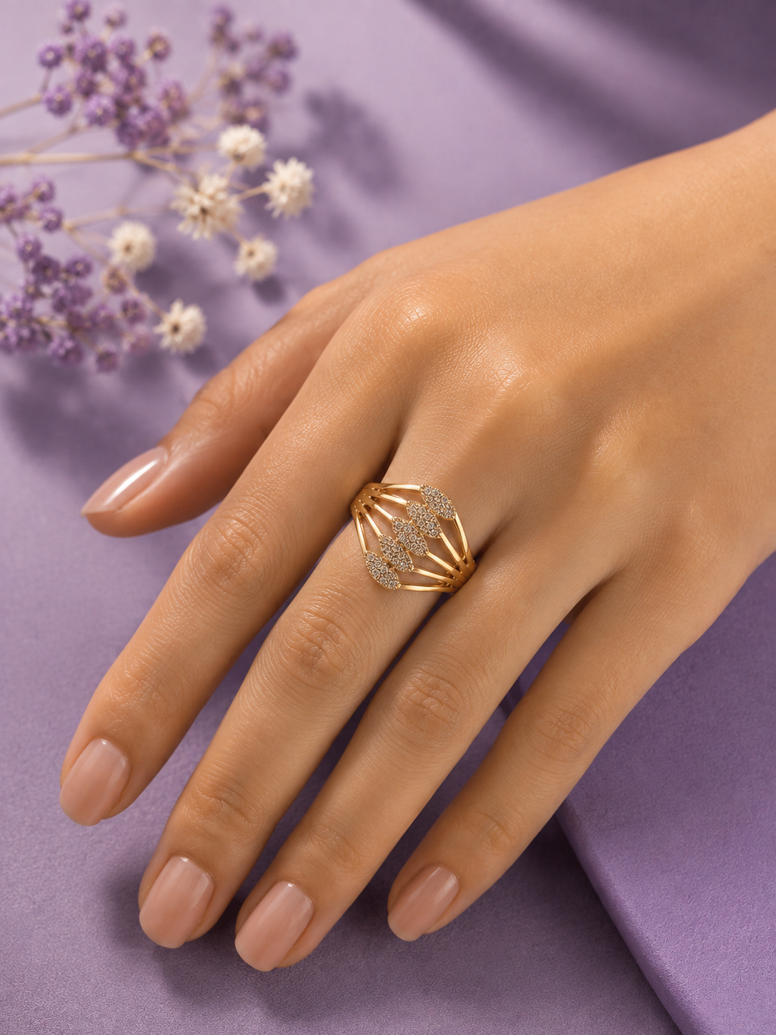 Jova Adjustable Ring