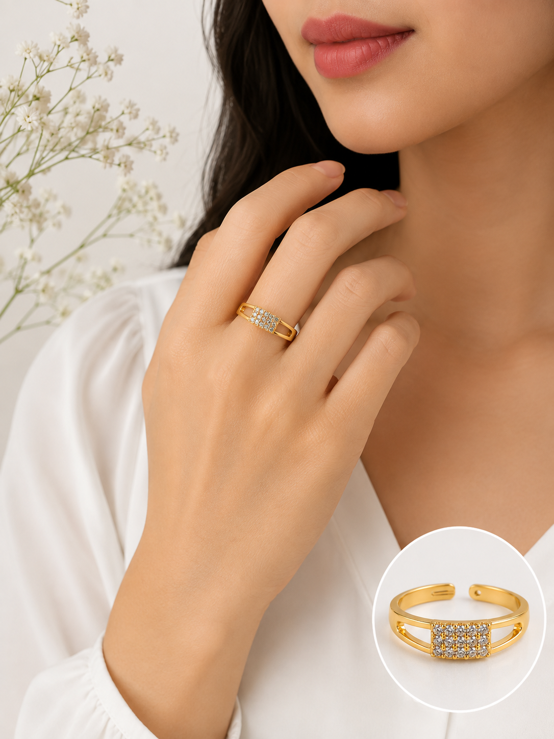 Meloni Adjustable Ring