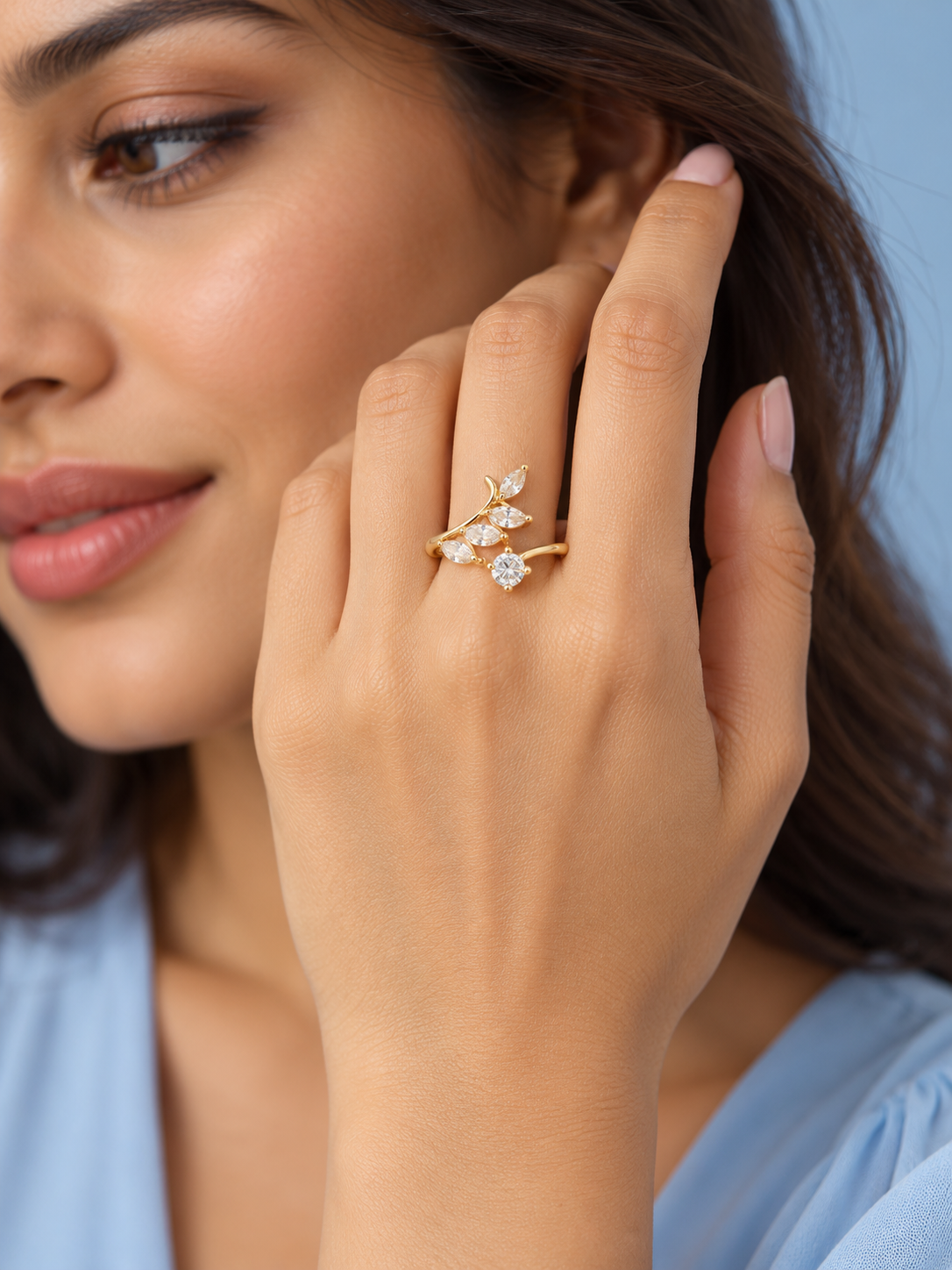 Petals Adjustable Ring