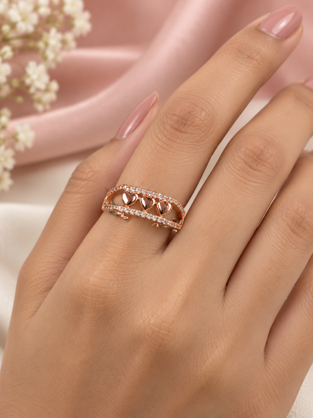Jinal Adjustable Ring