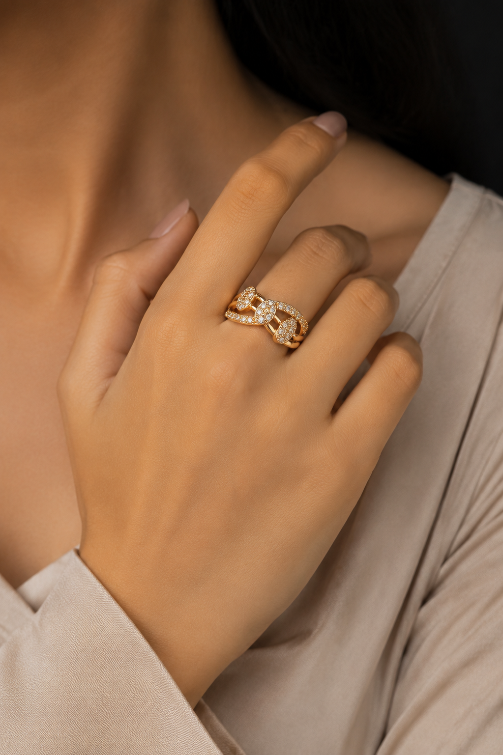 Rajvi Adjustable Ring