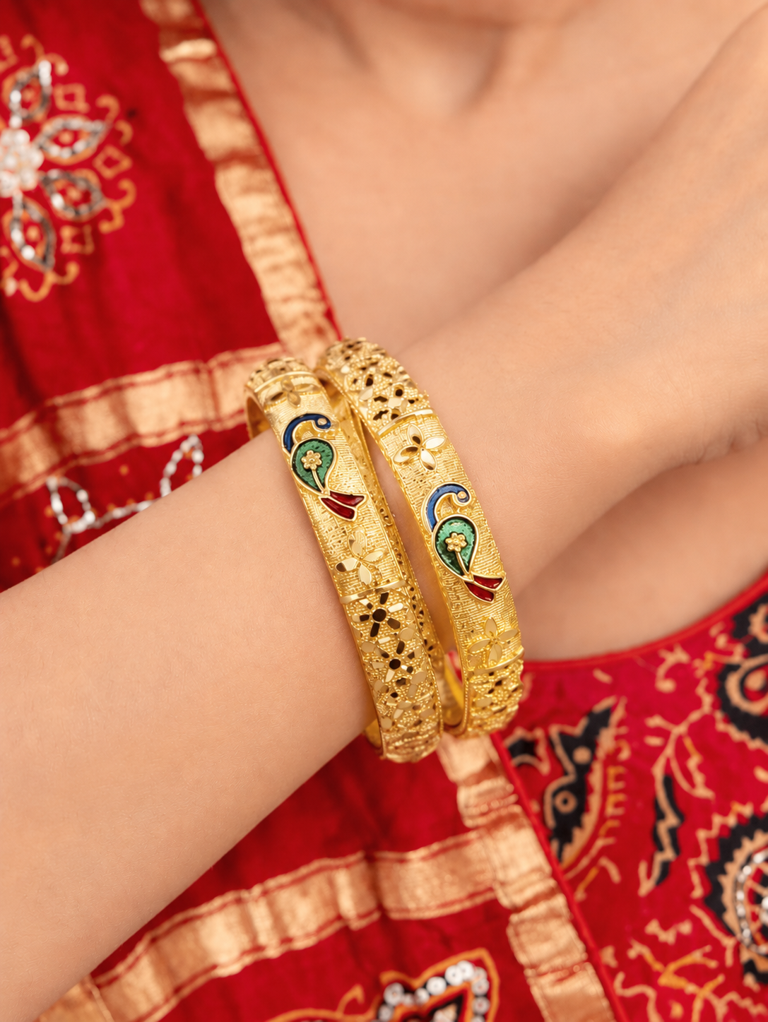 Vibhusha Bangle (Set Of 2)