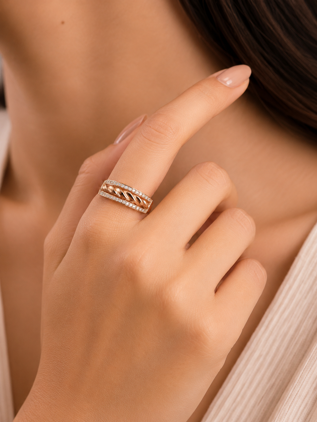 Haya Adjustable Ring