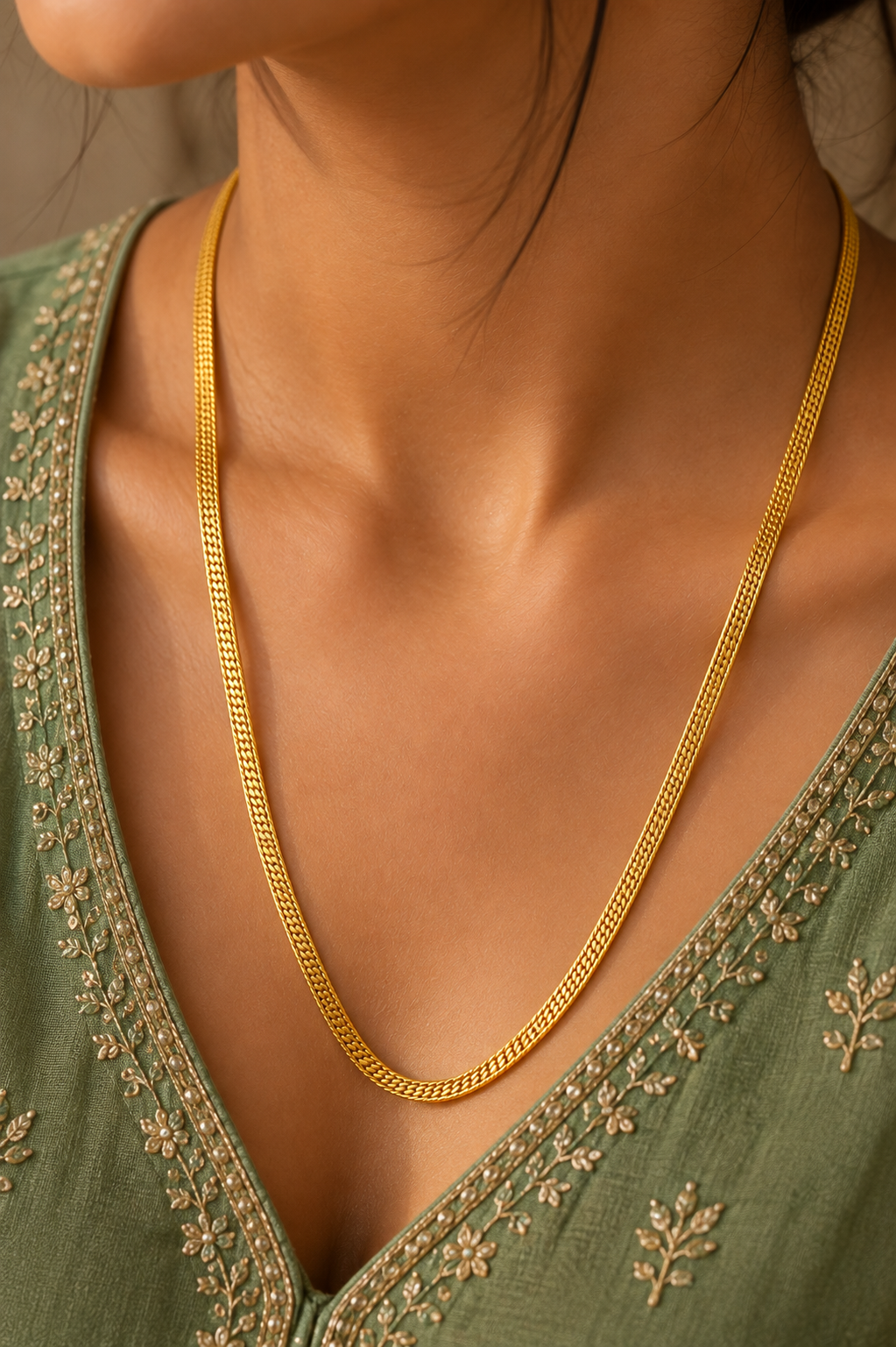 Tejas Gold Chain