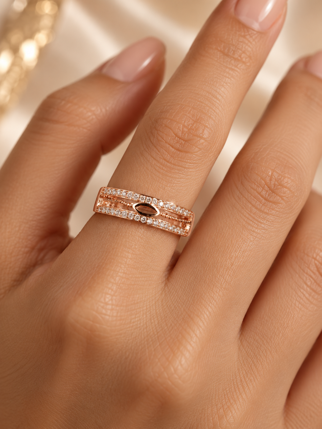 Amberly Adjustable Ring